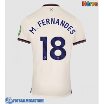 Fotballdrakt Herre West Ham United Mateus Fernandes #18 Bortedrakt 2025-26 Kortermet